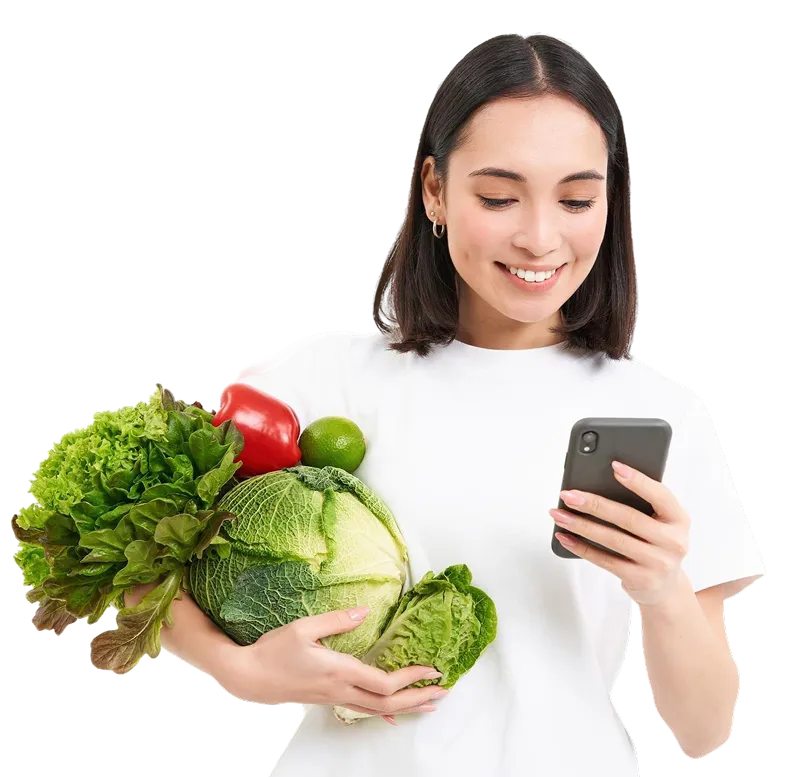 Fresh vegetable management for reducing food waste and saving money