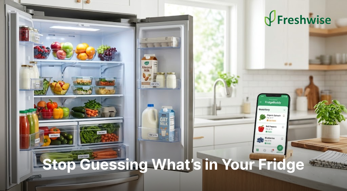 Stop Guessing What’s in Your Fridge
